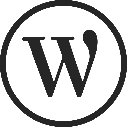 Circle, high quality, media, social, social media, web, wordpress icon